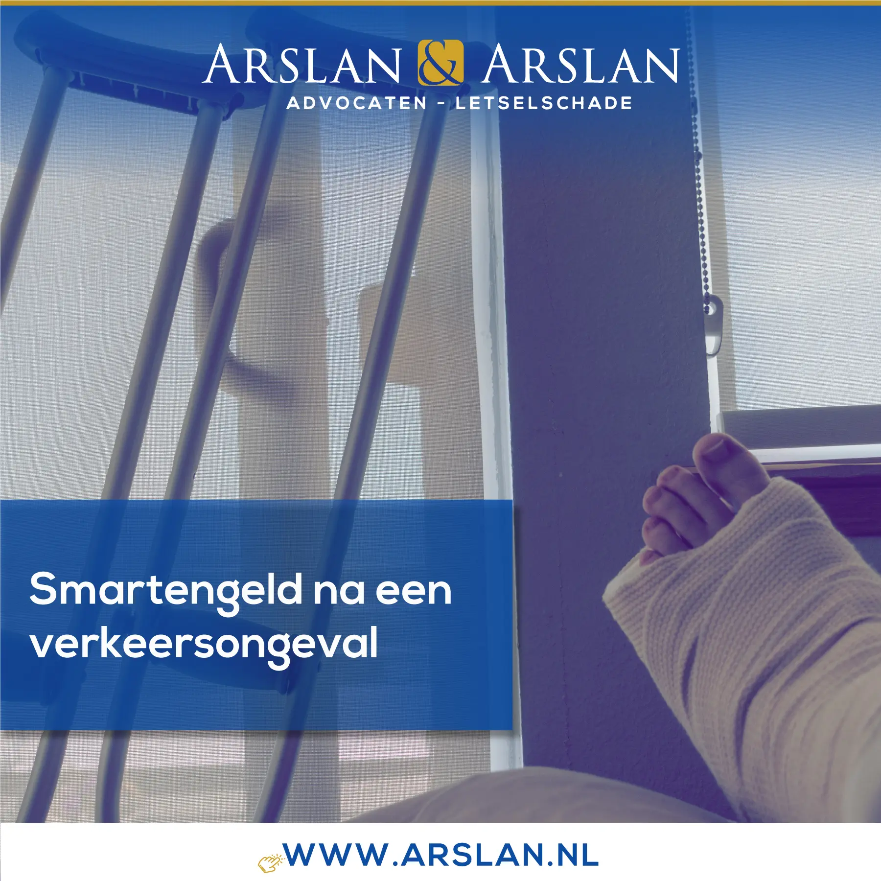 Arslan advocaten - Smartengeld na een verkeersongeval